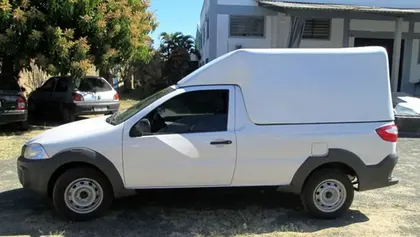 Capotas para Fiat Strada Cabine Simples Baú 1998 a 2013 - foto