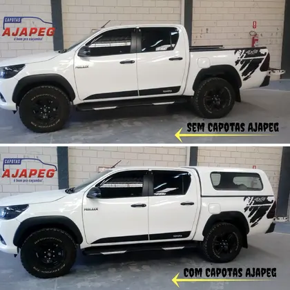 Capotas para Toyota Super Nova Hilux CD - foto