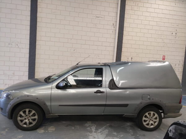 Capotas para Fiat Strada Cabine Simples Tobogã 1998 a 2013 - Imagem 3
