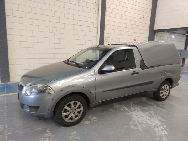 Capotas para Fiat Strada Cabine Simples Tobogã 1998 a 2013 - Imagem 4