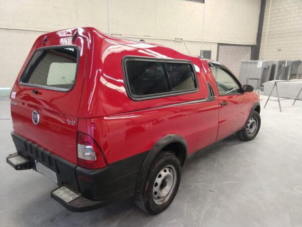 Capotas para Fiat Strada Cabine Simples Tobogã 1998 a 2013