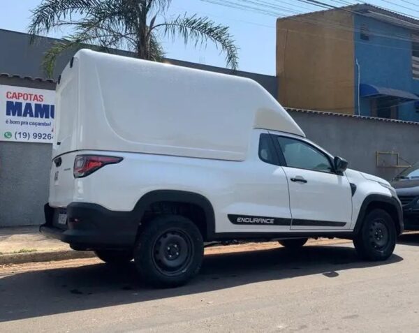 Capota para Fiat Strada Baú Cabine Plus 2021